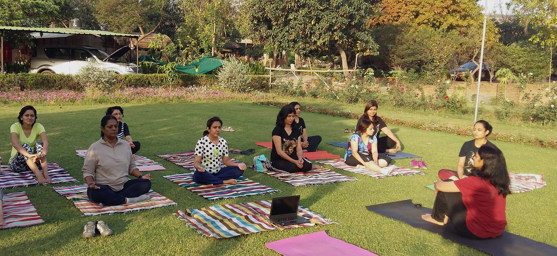 Yoga at the Wholistic Retreat